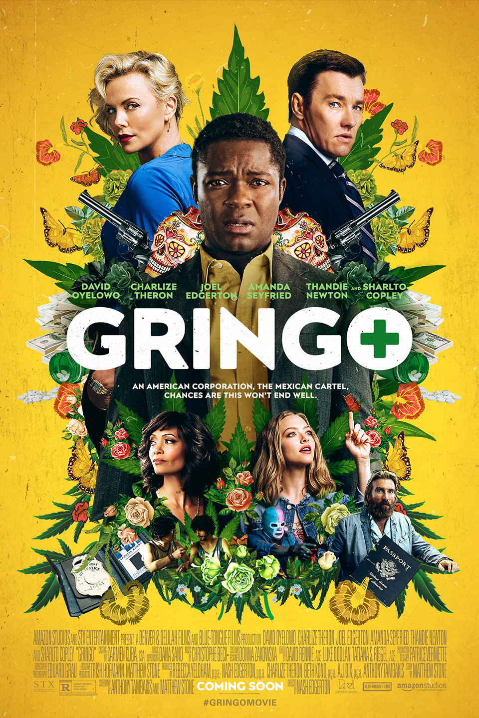 Download Gringo (2018) Dual Audio {Hindi-English} 480p | 720p | 1080p